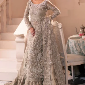 champagne gold ✨ heavy embroidered sharara (dz#486)