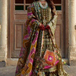 luxury heavy embroidered 3pc formal suit ✨ (dz#364)