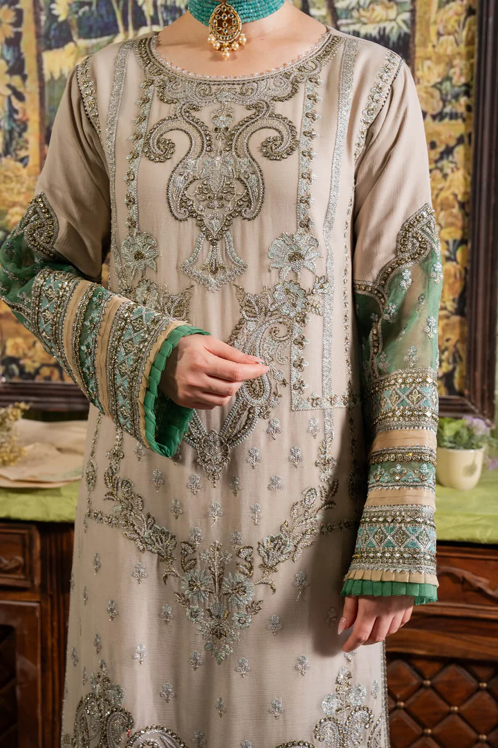 luxury heavy embroidered 2pc suit ✨ (dz#449) luxury heavy embroidered 2pc suit ✨ (dz#449)