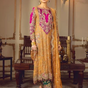 Home premium heavy embroidered shirt + dupatta set | elegant formal wear 💫 (dz#505)