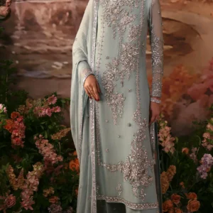 luxury embroidered shirt & dupatta | formal & party wear (dz#531)